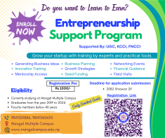 Entrepreneurship Support Program